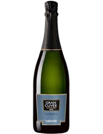 CELSOLE GRAN CUVEE' SPUMANTE MILLESIMATO EXTRA DRY CL 75