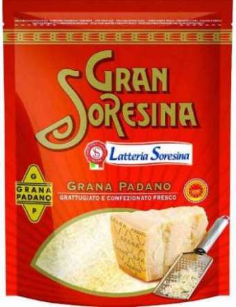 SORESINA GRANA PADANO DOP GRATTUGIATO GR 100