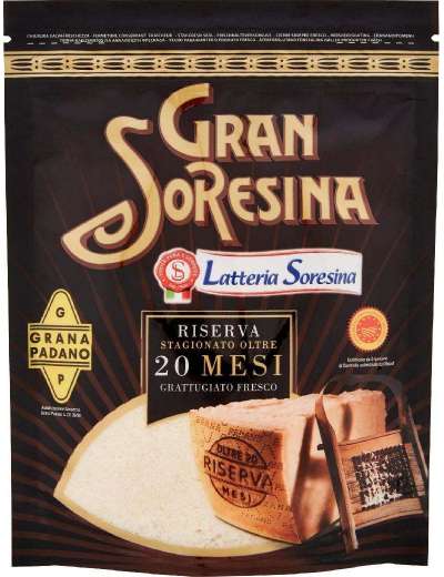 SORESINA GRANA PADANO RISERVA GRATTUGIATO GR 90