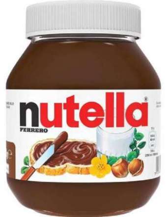 NUTELLA FERRERO BARATTOLO GR 750