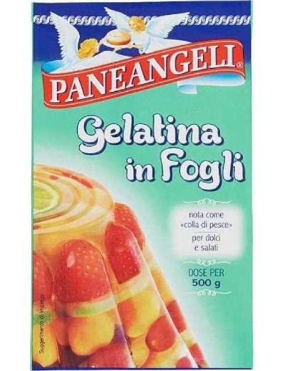 PANEANGELI GELATINA IN FOGLI ASTUCCIATO GR 12