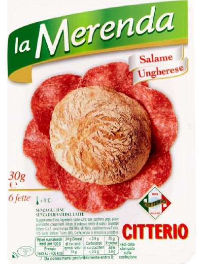 CITTERIO MERENDA UNGHERESE SALAME GR 30