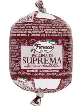 FIORUCCI PALLINA MORTADELLA SUPREMA GR 150