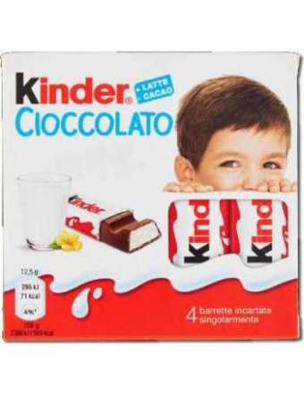 KINDER CIOCCOLATO T4 GR 50
