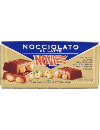 NOVI TAVOLETTA NOCCIOLATO LATTE GR 130