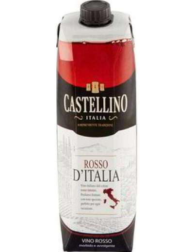CASTELLINO VINO BRIK ROSSO LT 1