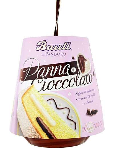 BAULI PANDORO PANNA E CIOCCOLATO GR 750