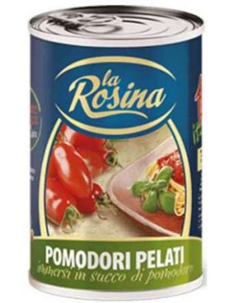 LA ROSINA POMODORI PELATI LATTA GR 400