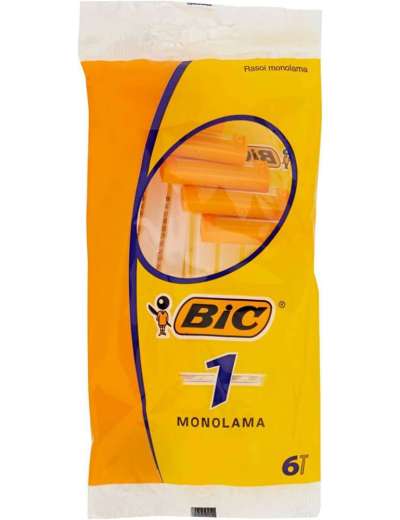 BIC RASOIO MONOLAMA CLASSIC 6 PZ