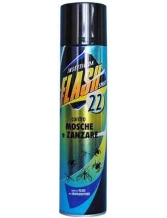 FLASH 22 INSETTICIDA SPRAY MOSCHE E ZANZARE ML 300