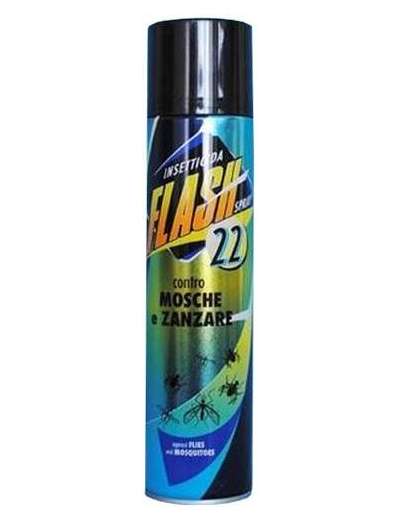 FLASH 22 INSETTICIDA SPRAY MOSCHE E ZANZARE ML 300