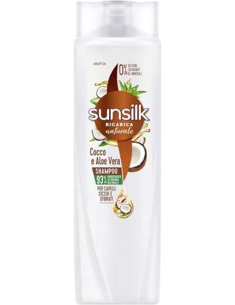 SUNSILK SHAMPOO COCCO E ALOE VERA ML 250