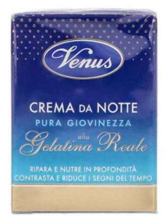 VENUS CREMA NOTTE ANTIRUGHE GELATINA REALE ML 50