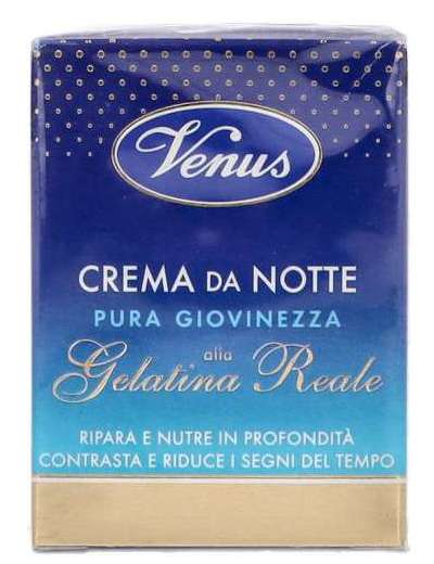 VENUS CREMA NOTTE ANTIRUGHE GELATINA REALE ML 50