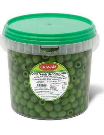 GRANATA OLIVE VERDI DENOCCIOLATE GRECIA SECCHIO KG 5