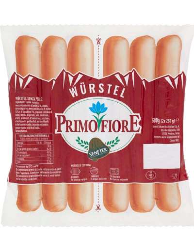 PRIMO FIORE WURSTEL 2 X 250 GR