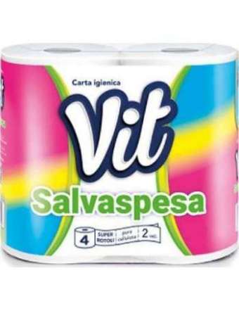 VIT CARTA IGIENICA 4 ROTOLI SALVASPESA