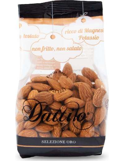 DATTILO MANDORLE SGUSCIATE E TOSTATE GR 200