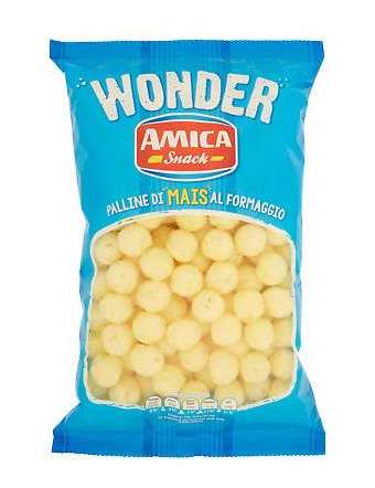 AMICA CHIPS WONDER PALLINE FORMAGGIO GR 125