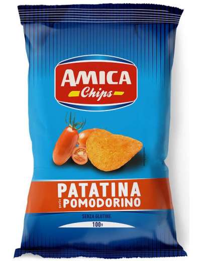 AMICA CHIPS PATATINE AL POMODORINO GR 100