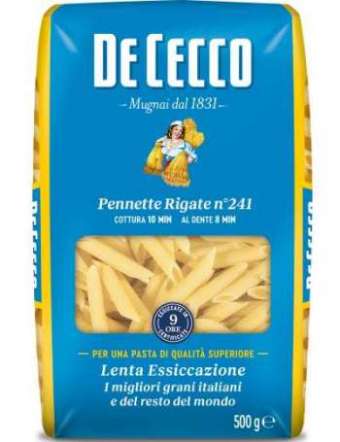 DE CECCO 241 PENNETTE RIGATE GR 500