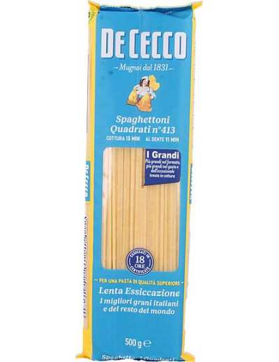 DECECCO 413 SPAGHETTONI QUADRATI GR 500