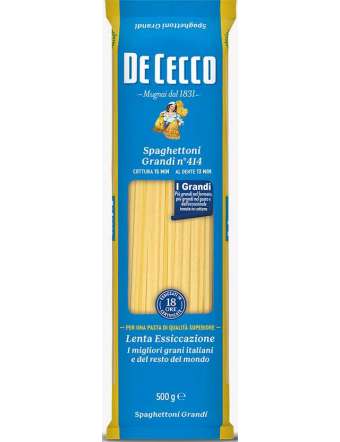DE CECCO 414 SPAGHETTONI GRANDI GR 500