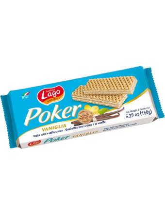 LAGO WAFER VANIGLIA POKER GR 150
