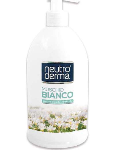 NEUTRO DERMA SAPONE MUSCHIO BIANCO LT 1