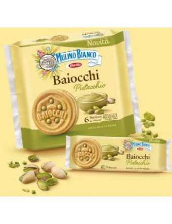 MULINO BIANCO BAIOCCHI PISTACCHIO GR 168