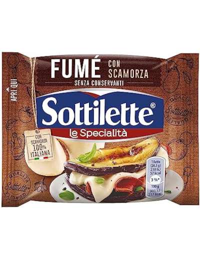 SOTTILETTE FUME'CON SCAMORZA GR 158