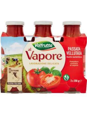 VALFRUTTA PASSATA AL VAPORE 3X350GR 1050
