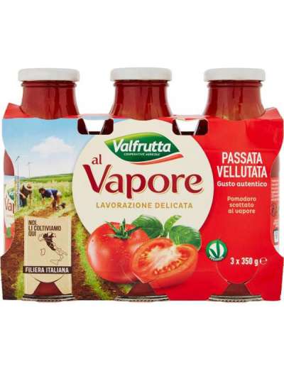 VALFRUTTA PASSATA AL VAPORE 3X350GR 1050