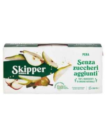 SKIPPER 3X200 PERA SENZA ZUCCHERI ML 600