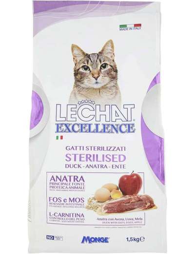 MONGE LECHAT EXCELLENCE STERILISED GR 1500