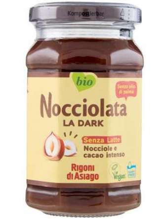 RIGONI NOCCIOLATA SENZA LATTE BIO VT GR 250