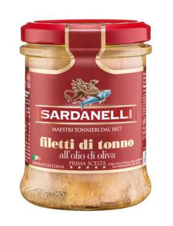 SARDANELLI FILETTI O/OLIVA TONNO VT GR 190