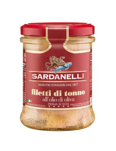 SARDANELLI FILETTI O/OLIVA TONNO VT GR 190