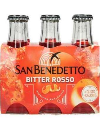 SAN BENEDETTO BITTER ROSSO 6X100 ML BS ML 600