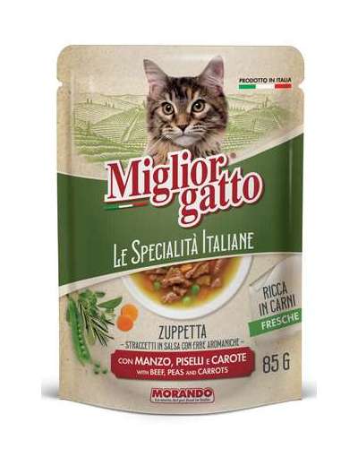 MIGLIORGATTO SPECIAL STRACCETTI MANZO GR 85