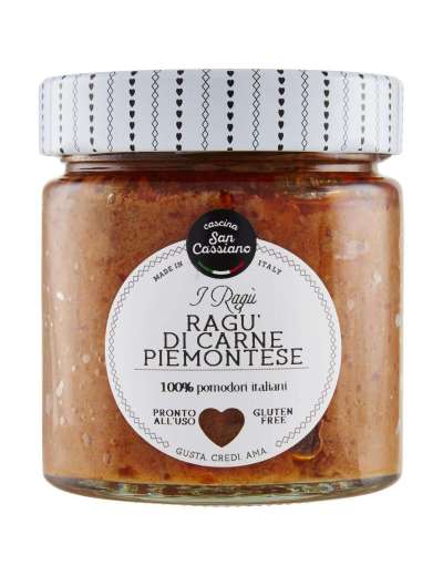 SAN CASSIANO RAGU' DI CARNE PIEMONTESE GR 190