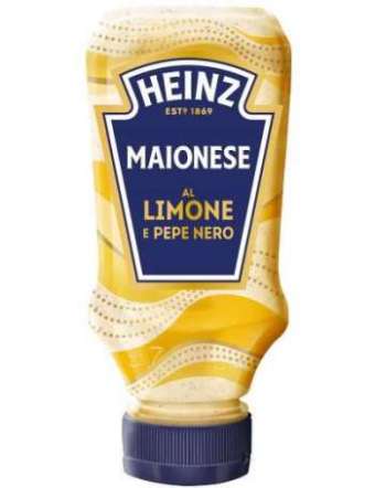 HEINZ MAIONESE LIMONE E PEPE NERO ML 215