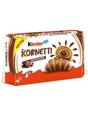 KINDER KORNETTI CIOCCOLATO GR 252
