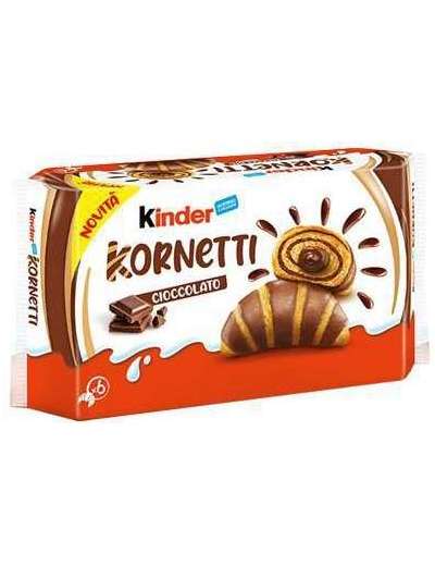 KINDER KORNETTI CIOCCOLATO GR 252