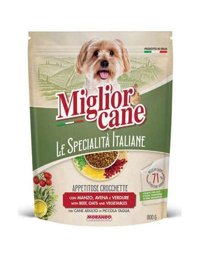 MIGLIORCANE SPECIAL MINI MANZO AVENA GR 800