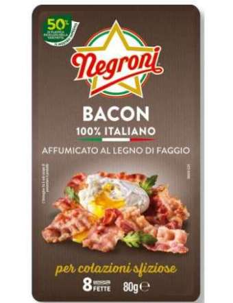 NE GRONI BACON A FETTE GR 80