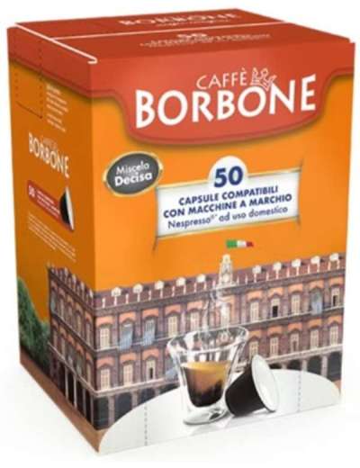 BORBONE CAPSULE NESPRESSO DECISA PZ 50