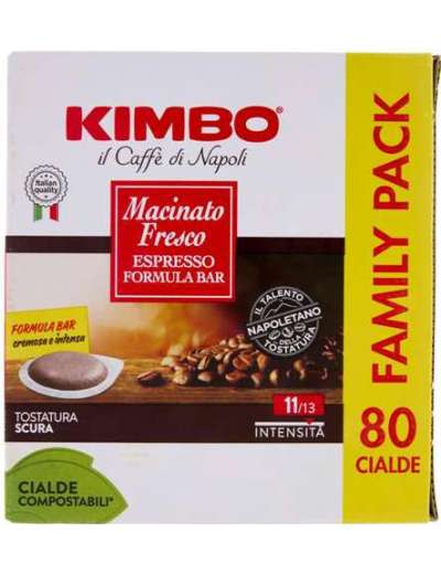 KIMBO CIALDE MACINATO FRESCO 80 PZ GR 584