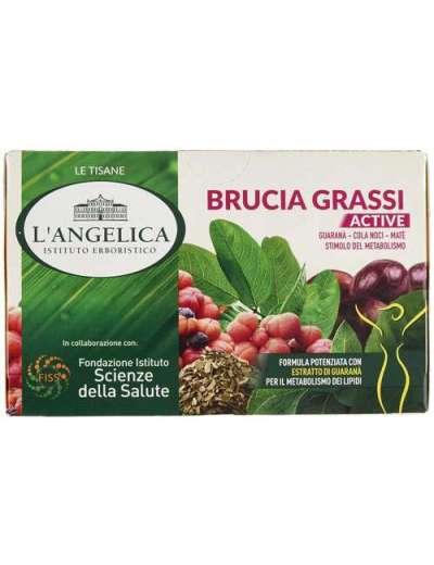 L'ANGELICA TISANA BRUCIAGRASSI ACTIVE 18F GR 32