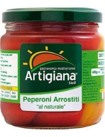 ARTIGIANA SUD PEPERONI ARROSTITI AL NATURALE KG 1